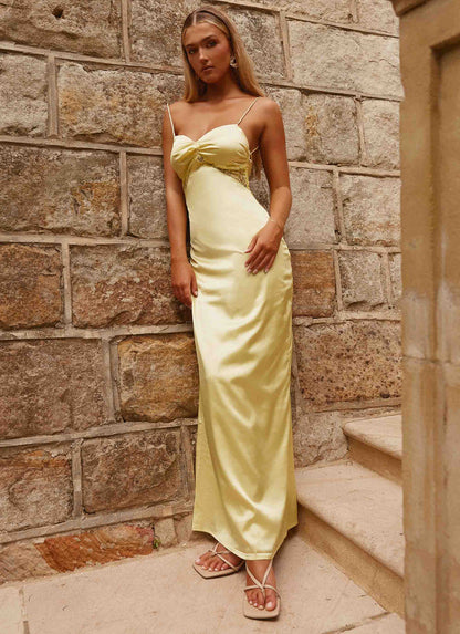 Maxi Dress Lemon